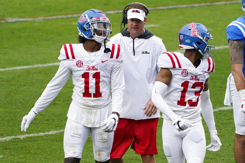 No. 13 Arkansas at No. 17 Mississippi